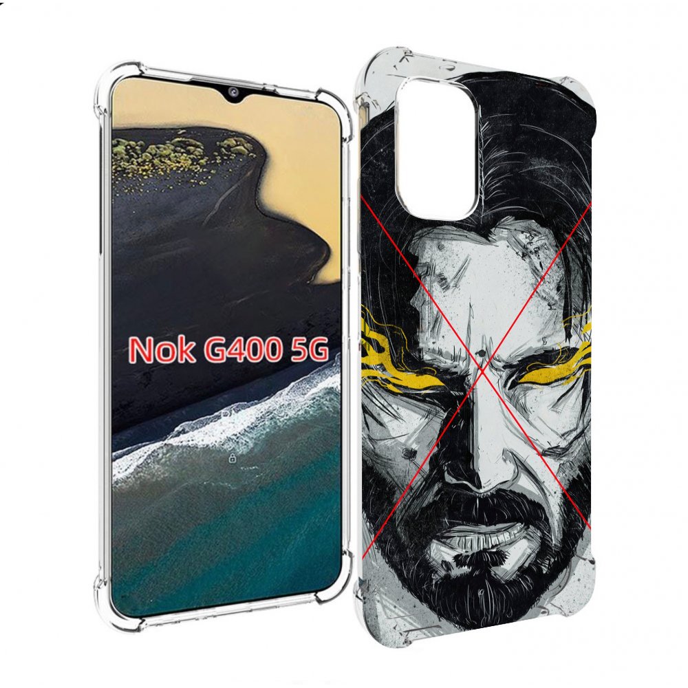 

Чехол MyPads Джон-Уик для Nokia G400 5G, Прозрачный, Tocco