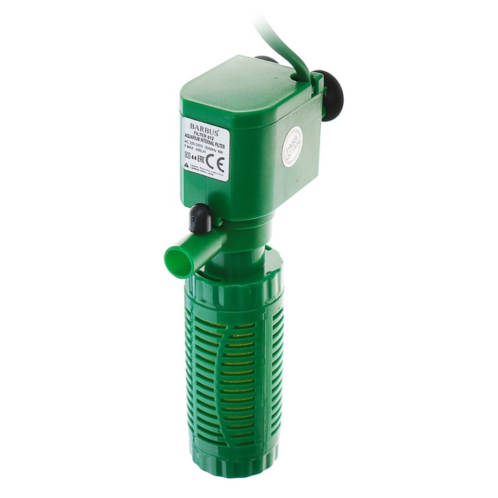 

Фильтр BARBUS FILTER 012 внутренний Био стаканного типа (500 L/H) 6W, для акв. 40-80 л