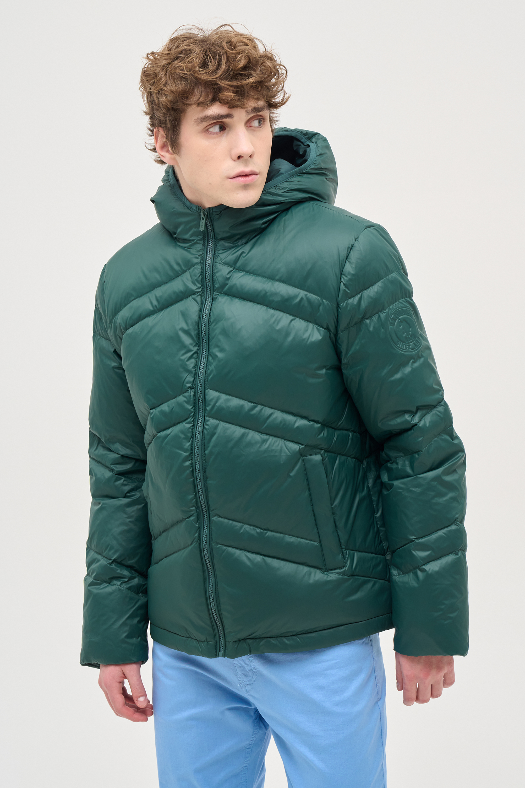 Куртка мужская US POLO Assn G081SZ0MS0SEANY-R зеленая 52 RU 9980₽