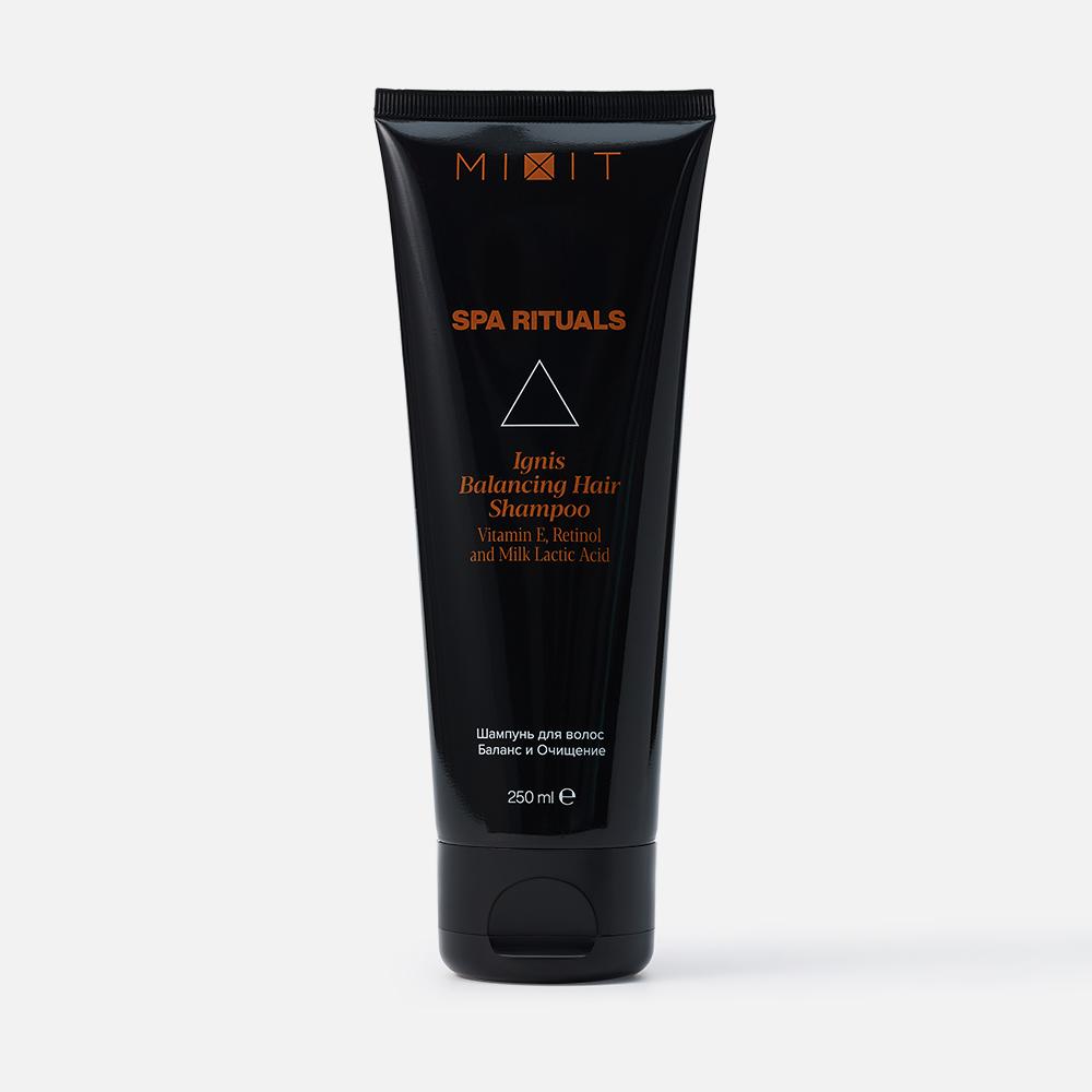 фото Шампунь mixit spa rituals ignis баланс и очищение, 250 мл