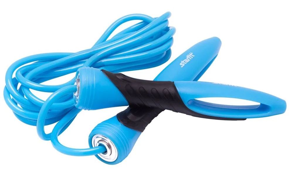 

Скакалка Starfit RP-104 синий/черный, RP-104