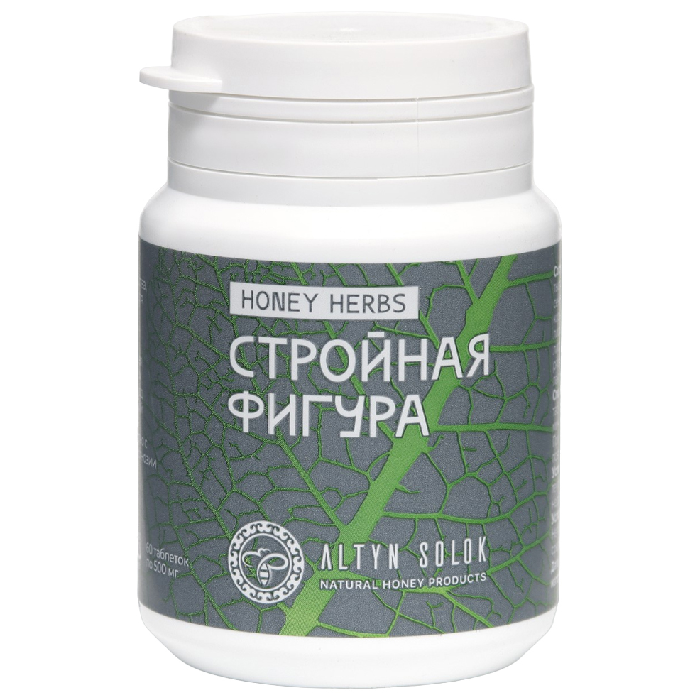 

Комплекс Стройная фигура HONEY HERBS, таблетки 60 шт по 500 мг