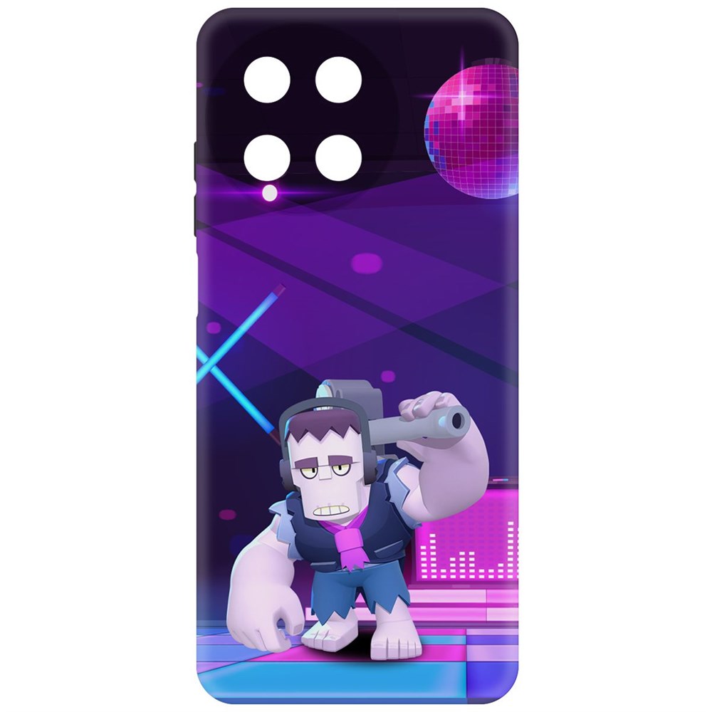 

Чехол-накладка Krutoff Soft Case Brawl Stars - Фрэнк для Realme 11 4G черный