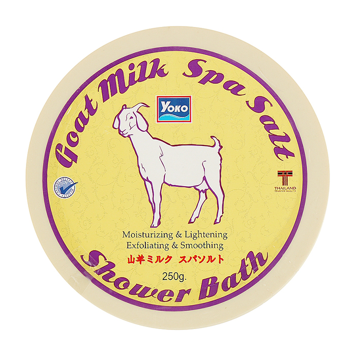 фото Соль для ванны yoko spa goat milk salt shower bath 250 гр