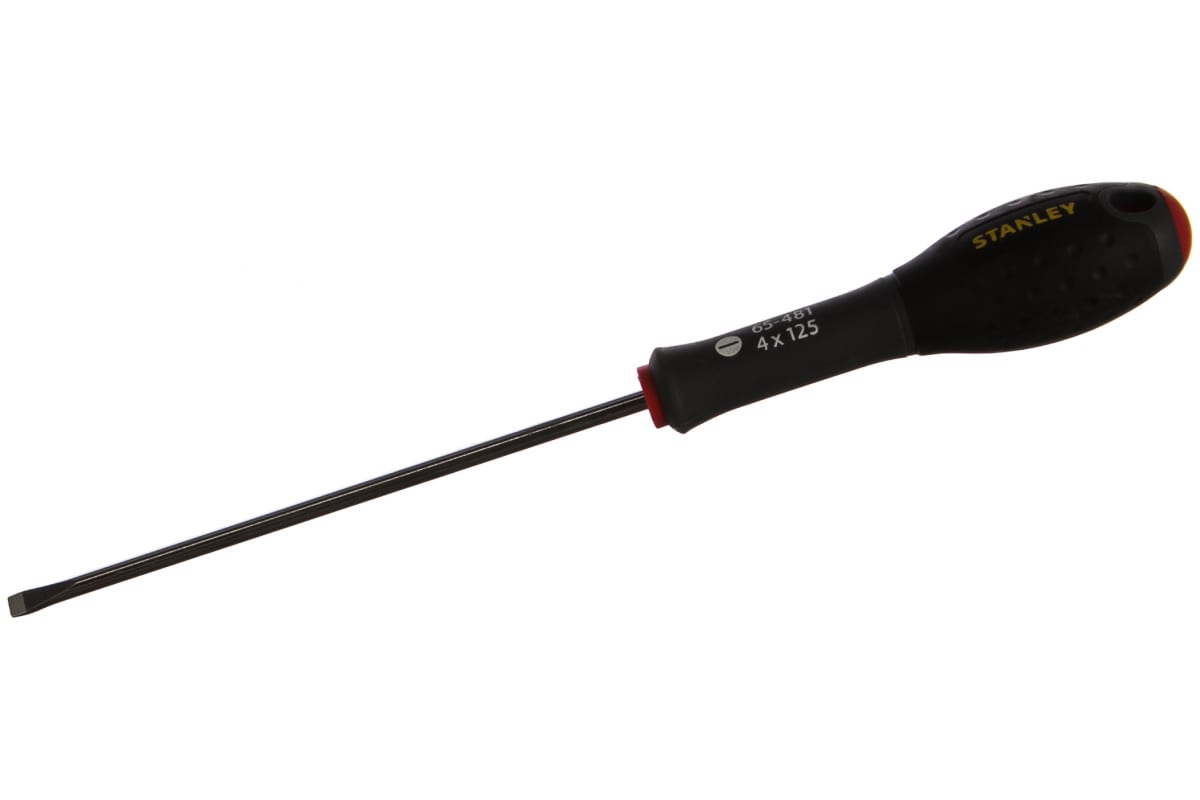 

Stanley отвертка ''fatmax'' под прямой шлиц 4 х 125мм (0-65-481)