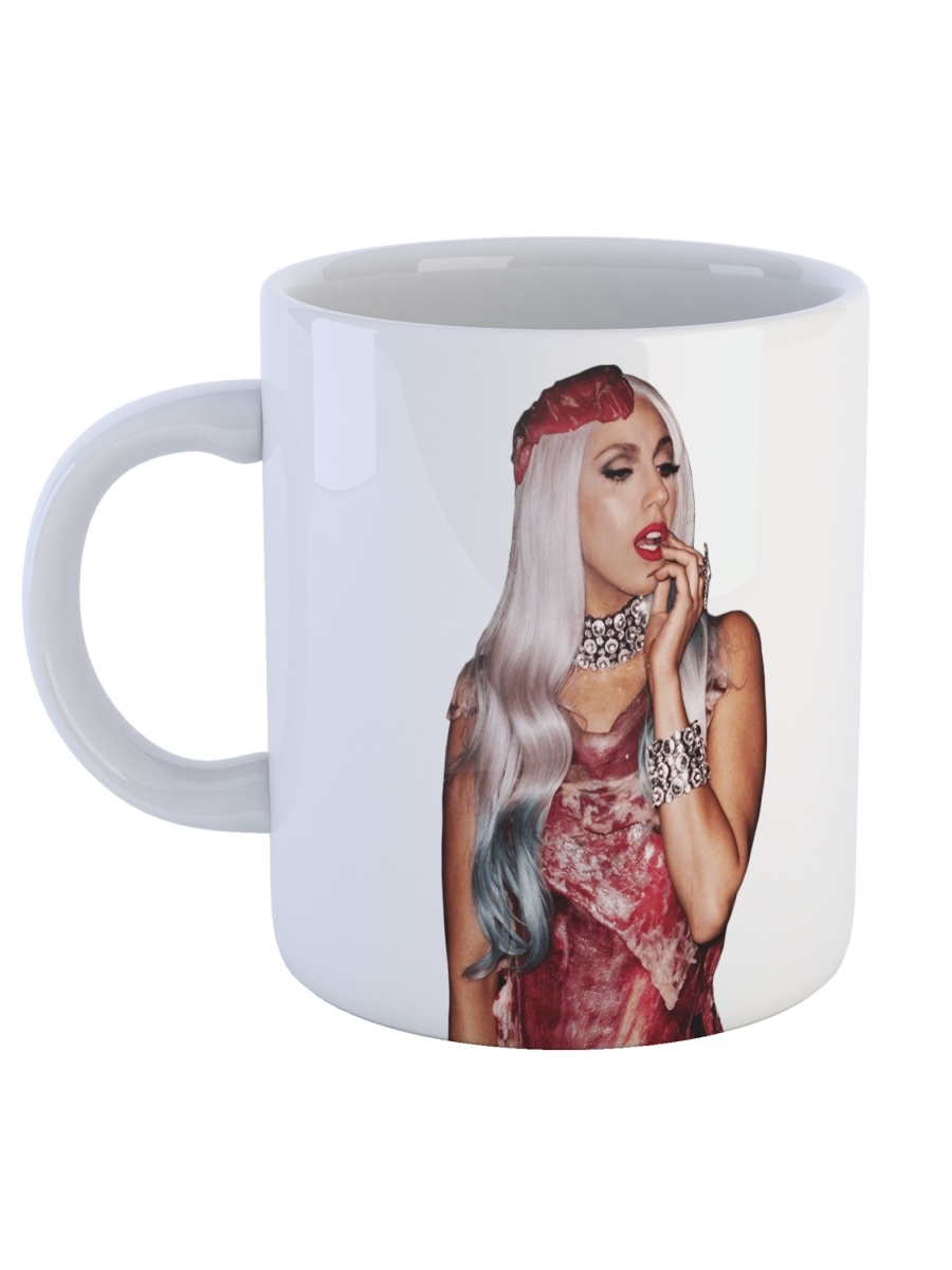 

Кружка СувенирShop Певица "Леди Гага / Lady Gaga" 330 мл CU-MZLG1-W/S