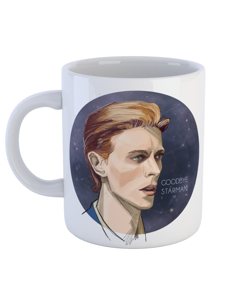 фото Кружка сувенирshop музыкант "дэвид боуи / david bowie" 330 мл cu-mzdb1-w/s