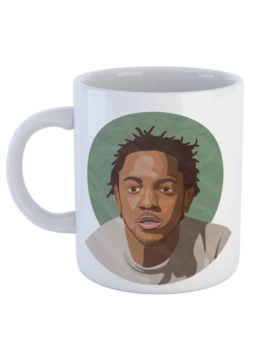 фото Кружка сувенирshop рэп-исполнитель "кендрик ламар / kendrick lamar" 330 мл cu-mzkl1-w/s