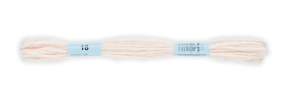 

Gamma мулине, Cloud, 100% полиэстер, 12х6 м, №18, розово-бежевый, Розовый
