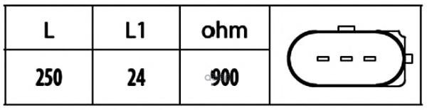 

Датчик положения коленвала VW Golf Plus V/Golf V/Jetta III 95>15 Audi A3/A3 Sportback 03>0