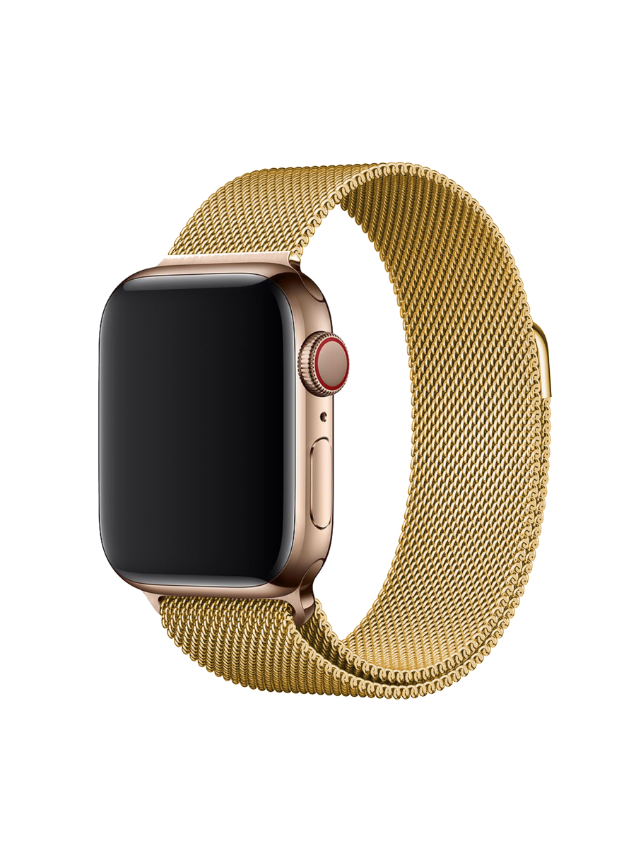 

Ремешок Pastila для Apple Watch 42/44mm Миланская петля Gold