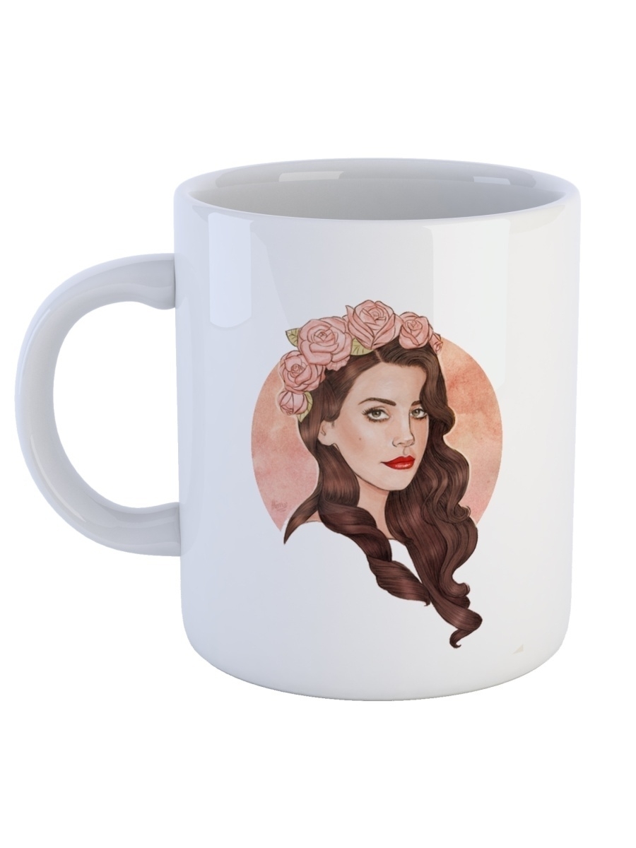 фото Кружка сувенирshop певица "lana del rey / лана дель рей" 330 мл cu-mzdr1-w/s