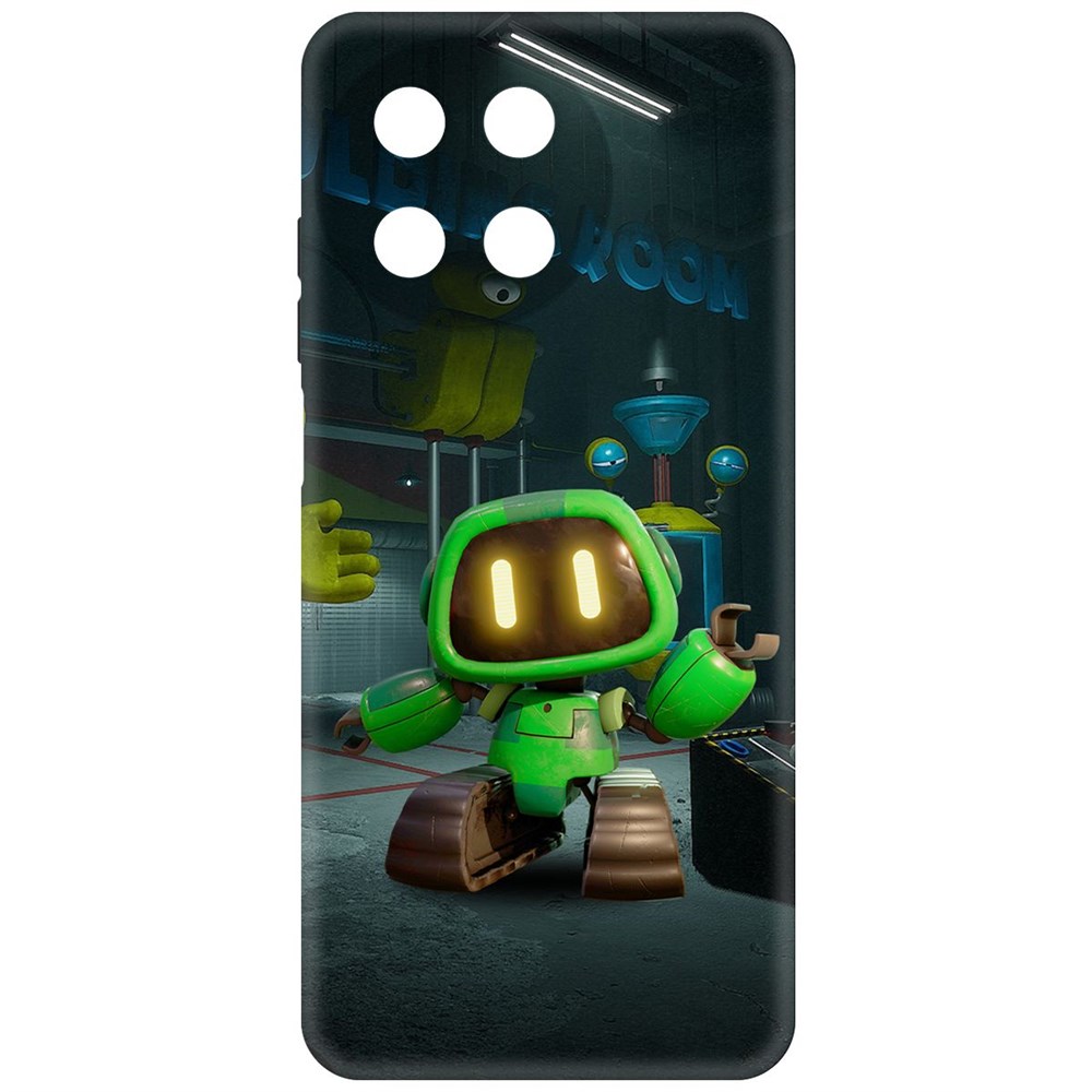 

Чехол-накладка Krutoff Soft Case Хаги Ваги - Буги-бот для Realme 11 4G черный