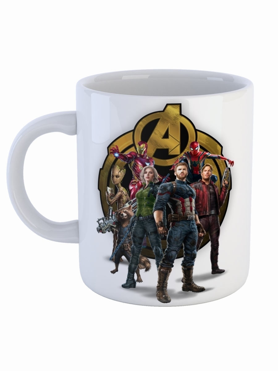 фото Кружка сувенирshop фильм "мстители / the avengers / marvel" 330 мл cu-fmms4-w/s