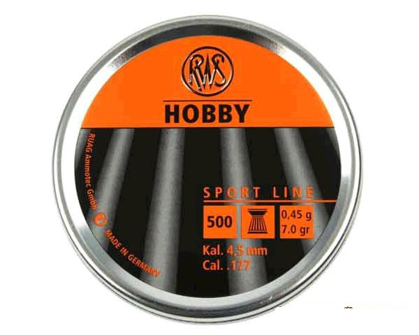 

Пули RWS Hobby (500 шт.)