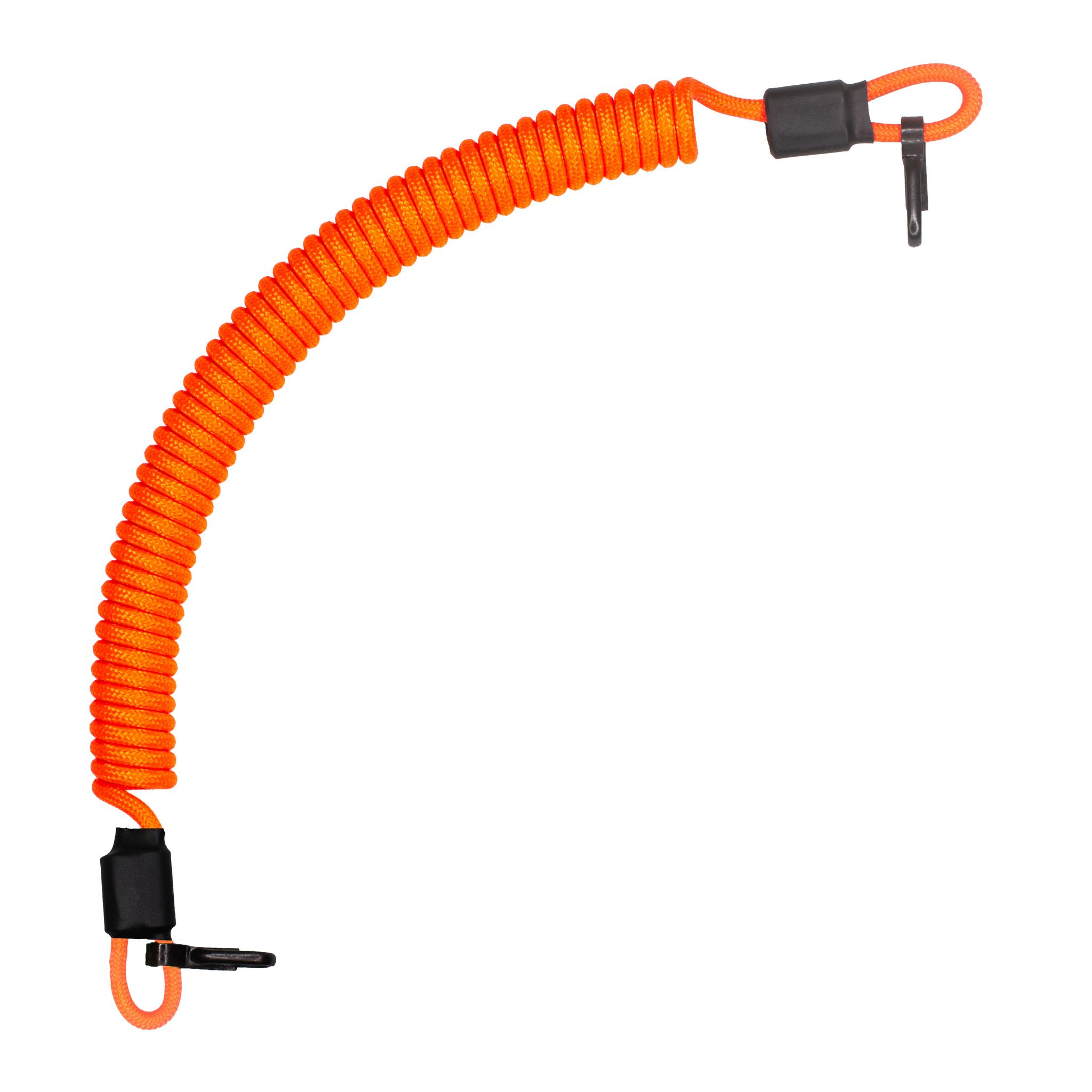 

Страховочный тренчик CORD из паракорда с 2 карабинами (neon orange), Оранжевый, GT56UHD-TM