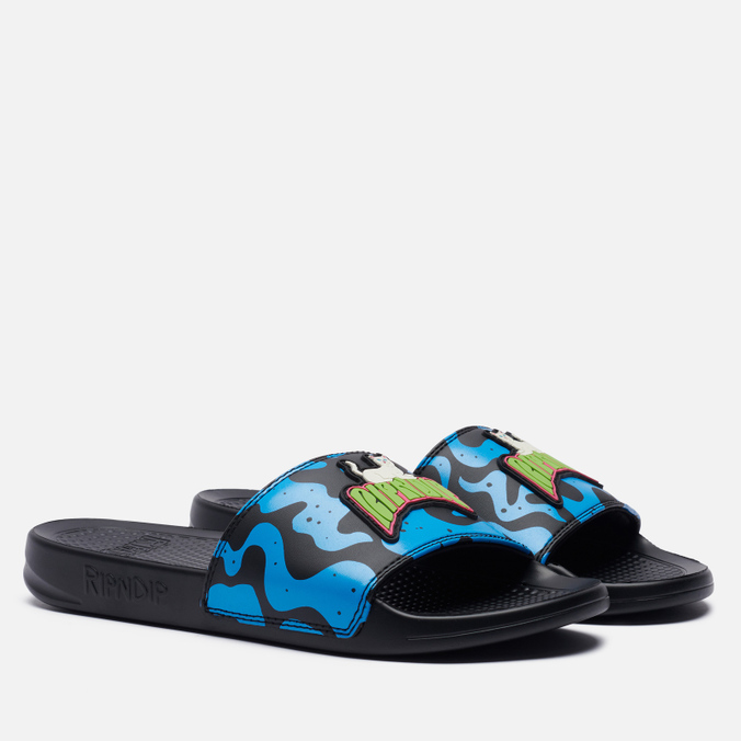 

Мужские сланцы Ripndip Psychedelic чёрный, размер 40 EU, Черный, Psychedelic