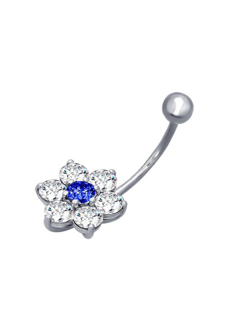 

Пирсинг из серебра Kari Jewelry Пр630-2166М1, фианит, Пр630-2166М1
