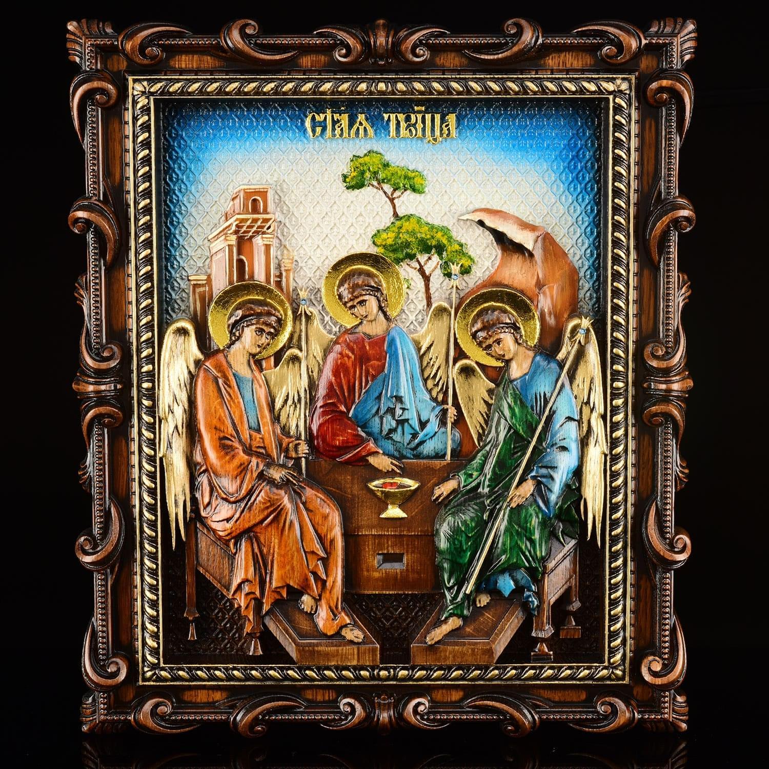 

Икона "Троица" 37 х 43 см