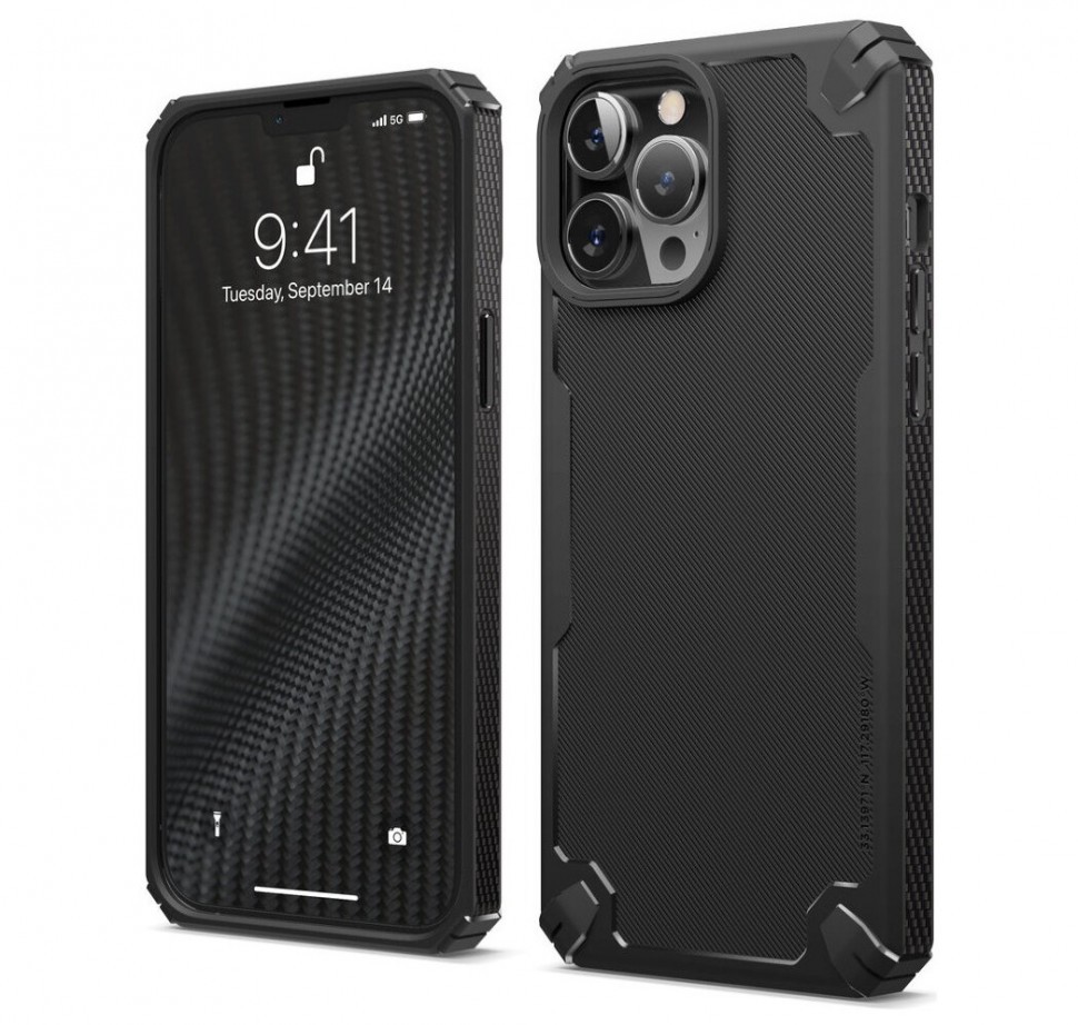 Чехол Elago Armor Silicone case для iPhone 13 Pro Max, Черный