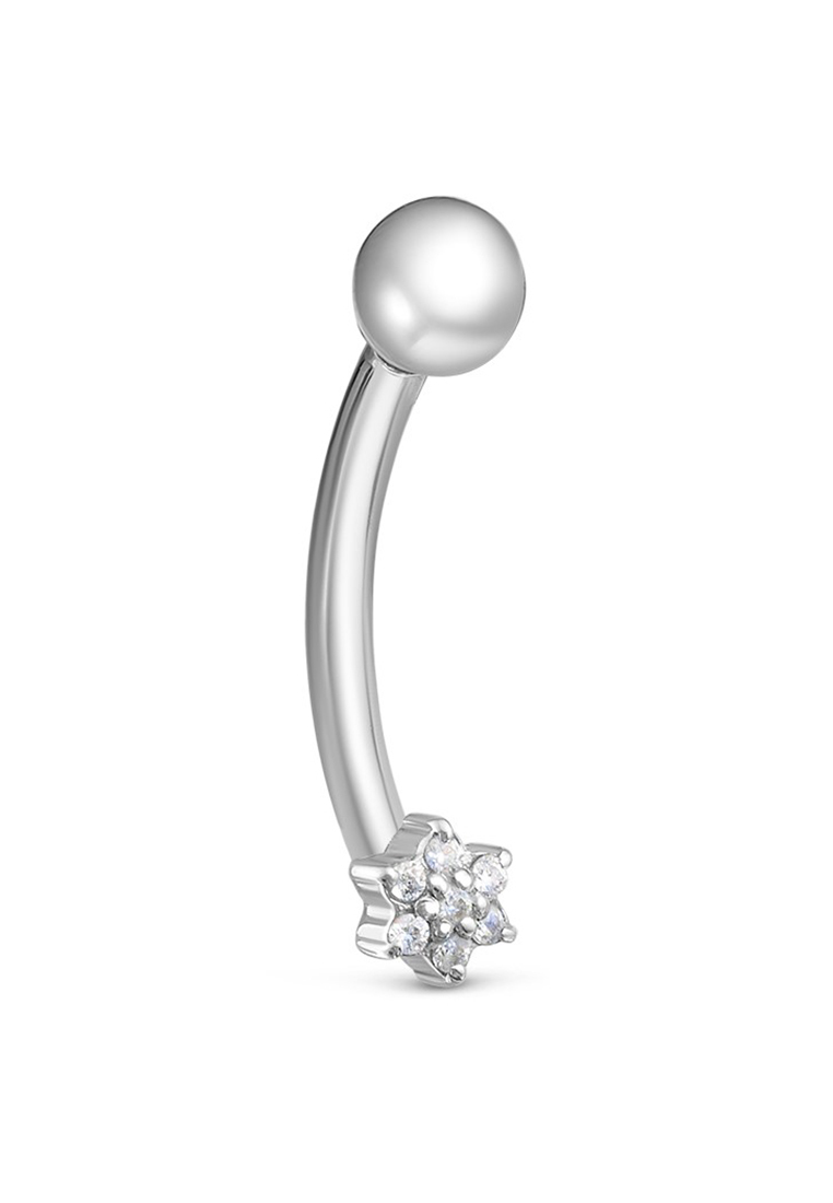 

Пирсинг из серебра Kari Jewelry 3101070006, фианит, 3101070006