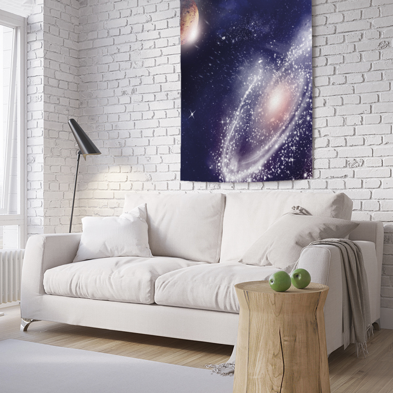 

Вертикальное фотопанно на стену JoyArty Далекая галактика 100x150 см, Далекая галактика