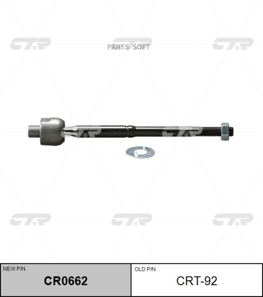 

CTR Тяга рулевая Toyota Prius (старый арт. CRT-92) CR0662, CR0662