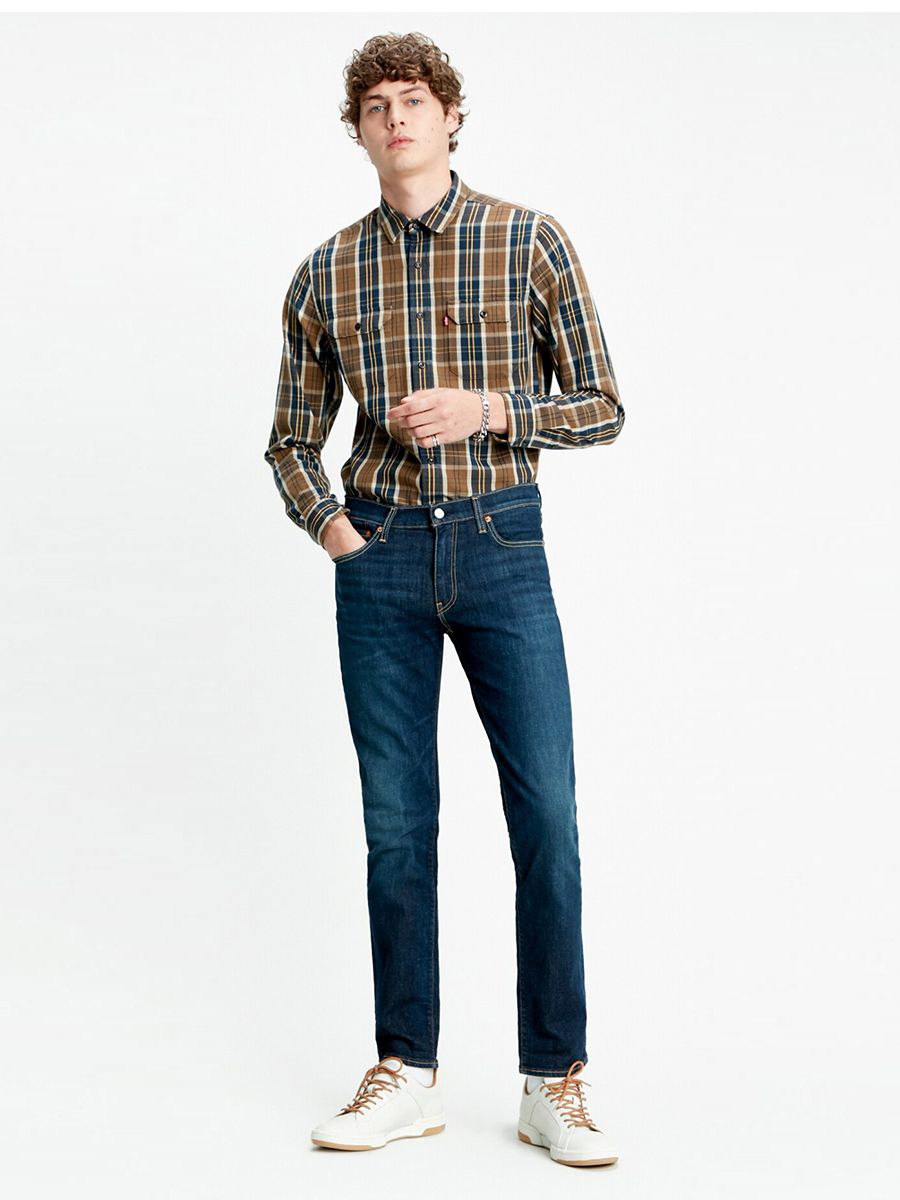 

Джинсы мужские Levis 511 Slim Fit Jeans синие 32/36, 511 Slim Fit Jeans
