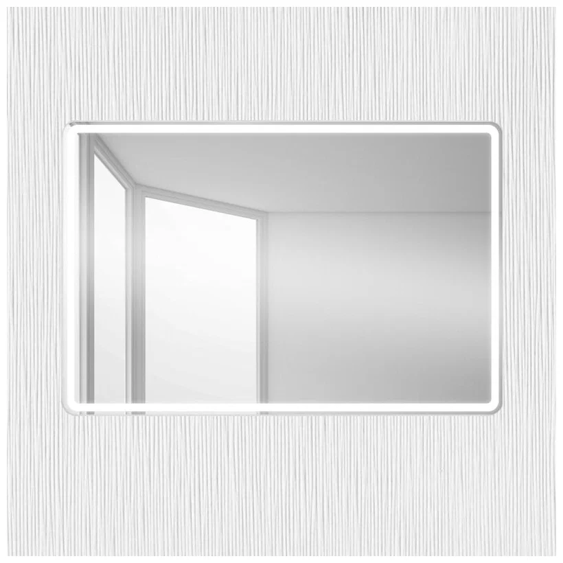 

Зеркало BelBagno SPC-MAR-900-800-LED-BTN, Белый