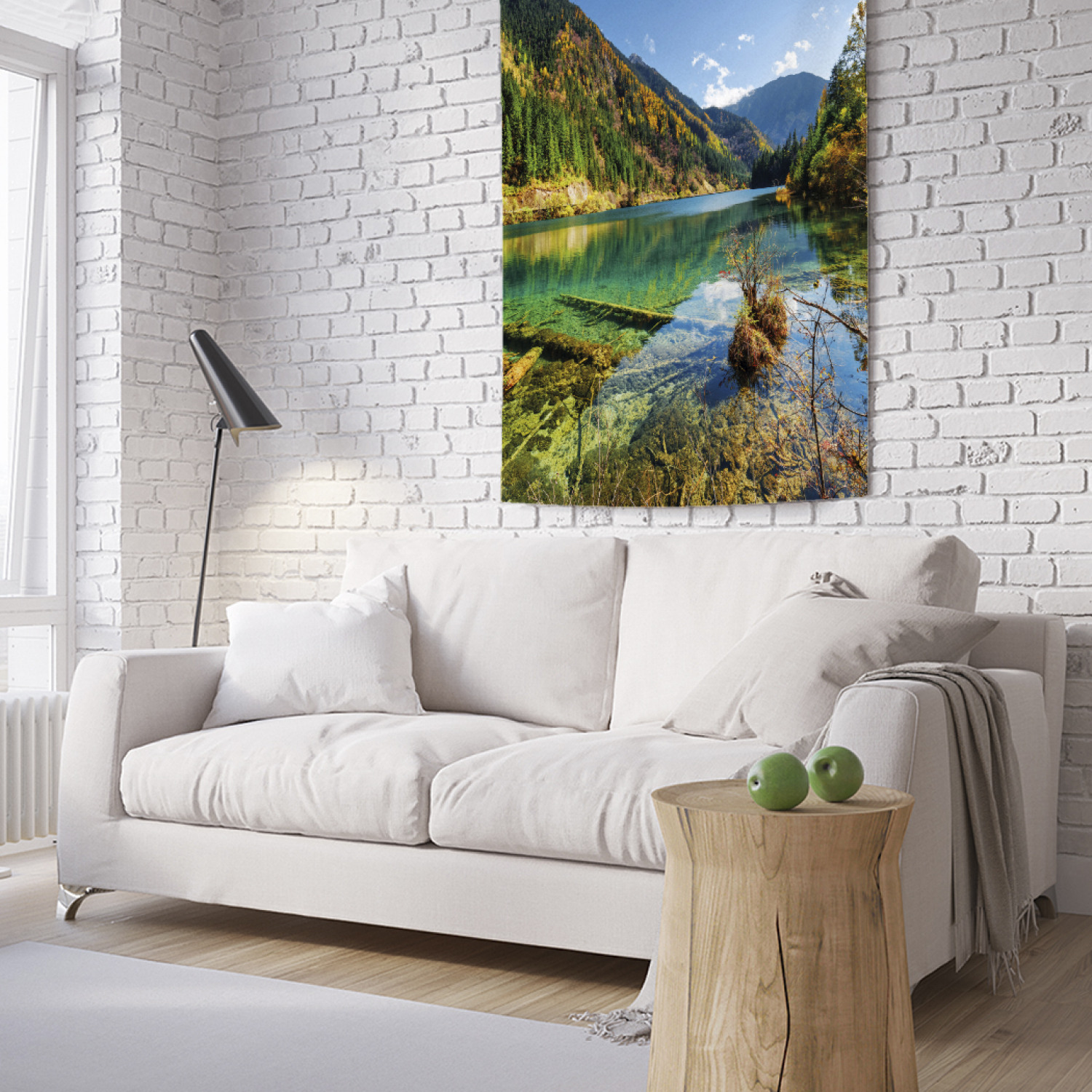 

Вертикальное фотопанно на стену JoyArty Осень в горах 100x150 см, Осень в горах