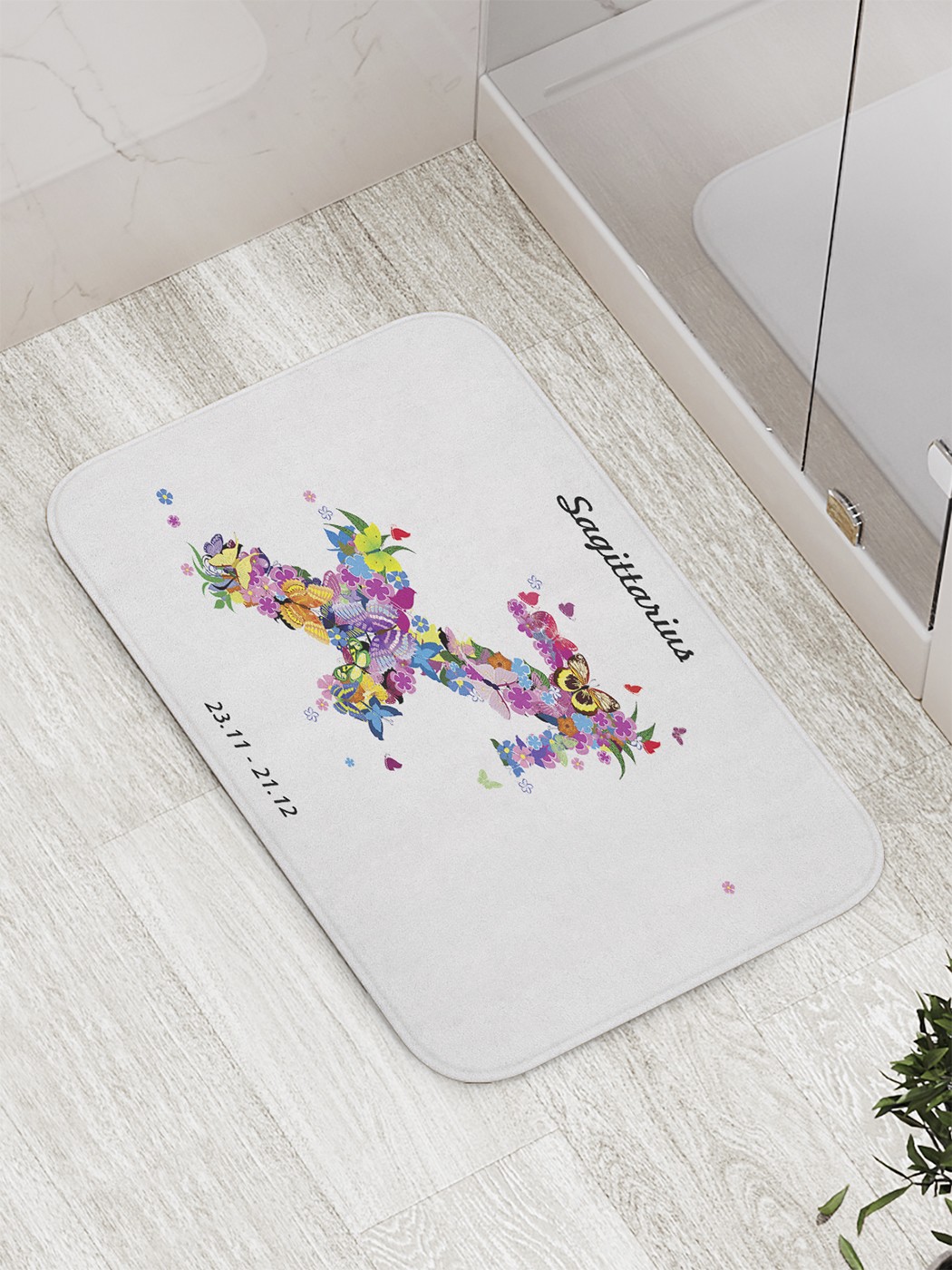 

bath_61071 Коврик противоскользящий для ванной, сауны, бассейна, 77х52 см