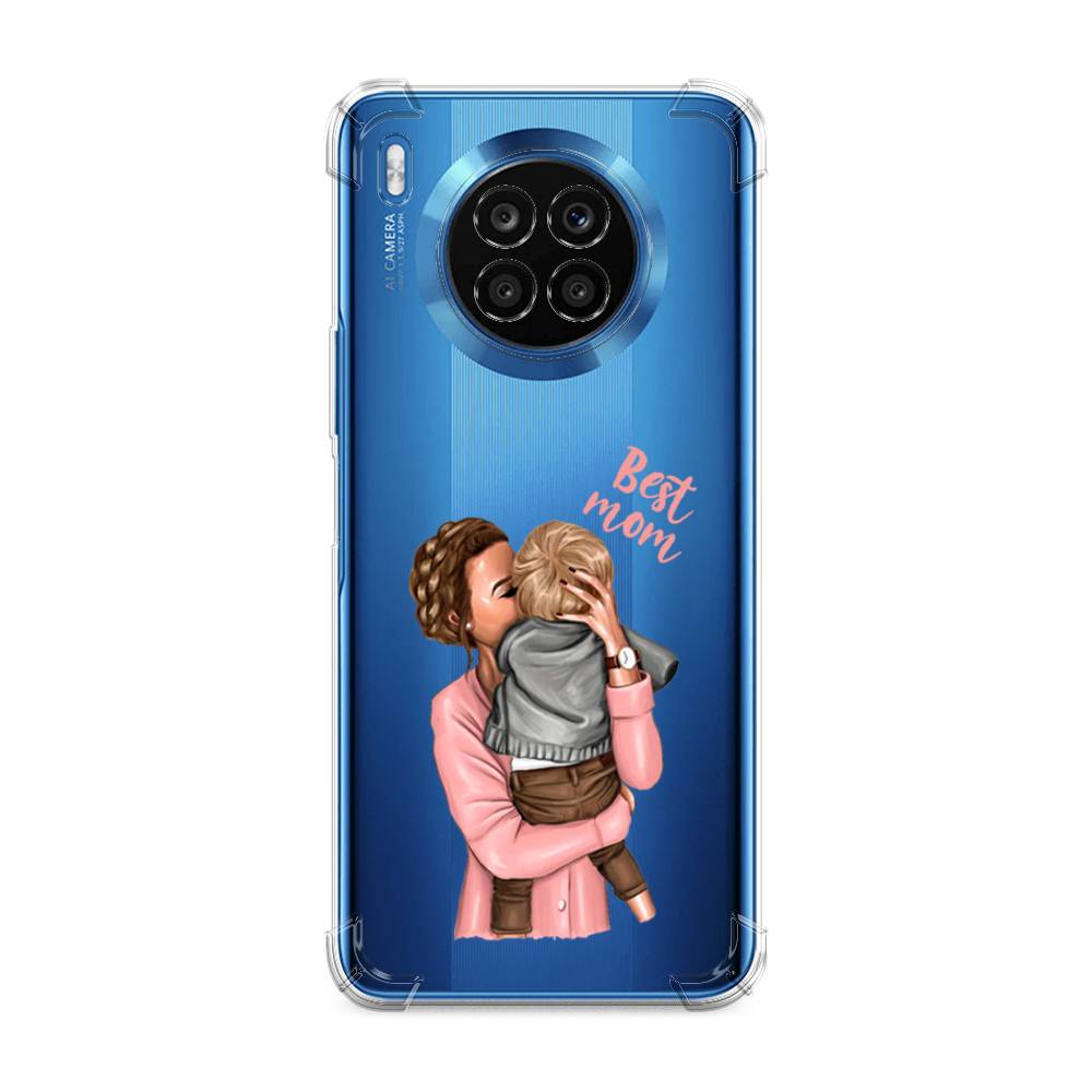 

Чехол Awog на Honor 50 Lite "Мама с малышом", Розовый;коричневый;бежевый, 6106451-1