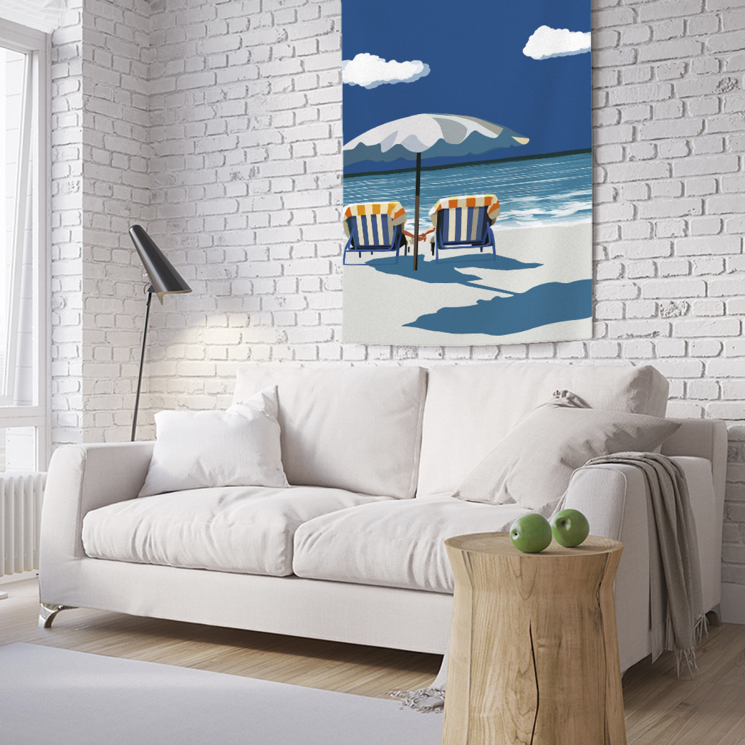 

Вертикальное фотопанно на стену JoyArty Пляж для двоих 100x150 см, Пляж для двоих