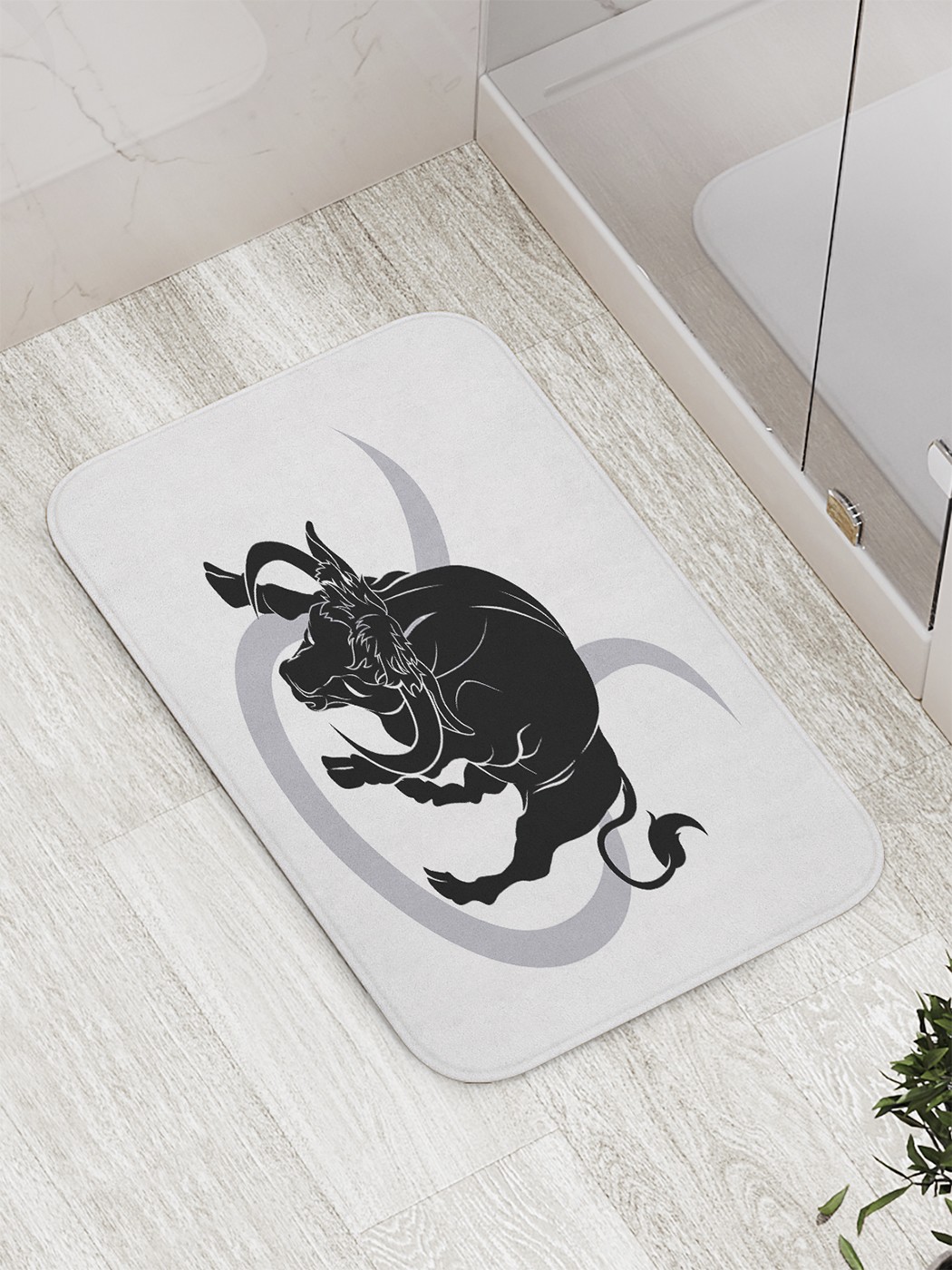 

bath_61050 Коврик противоскользящий для ванной, сауны, бассейна, 77х52 см