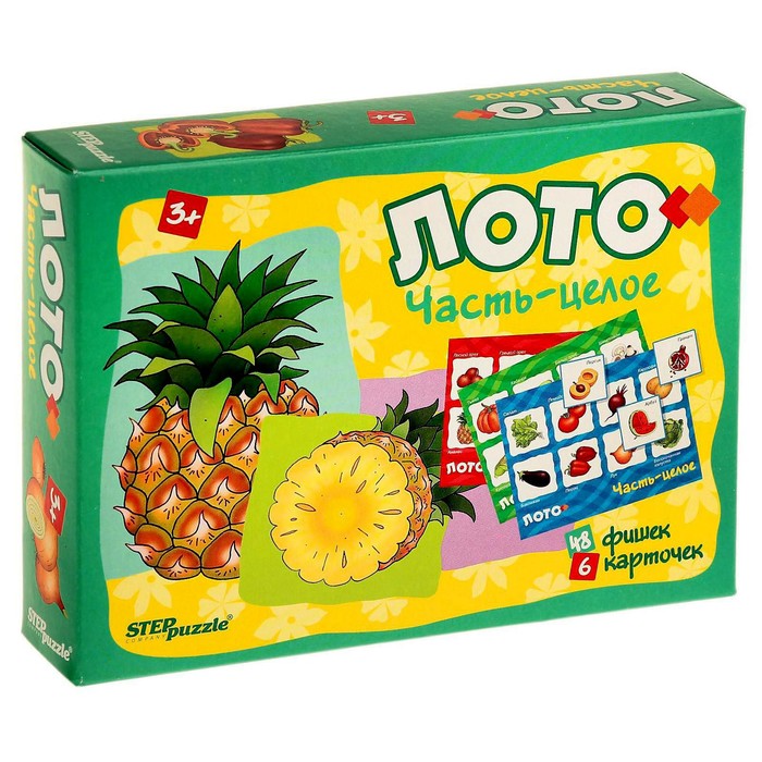 

Лото Step puzzle Часть-целое 2174691