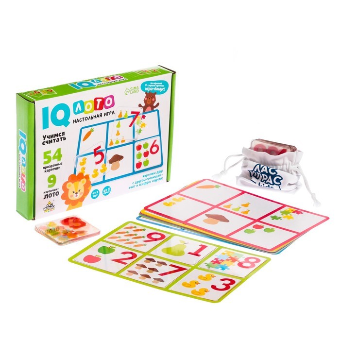 

Умное лото Лас Играс Учимся считать мемори 3807326