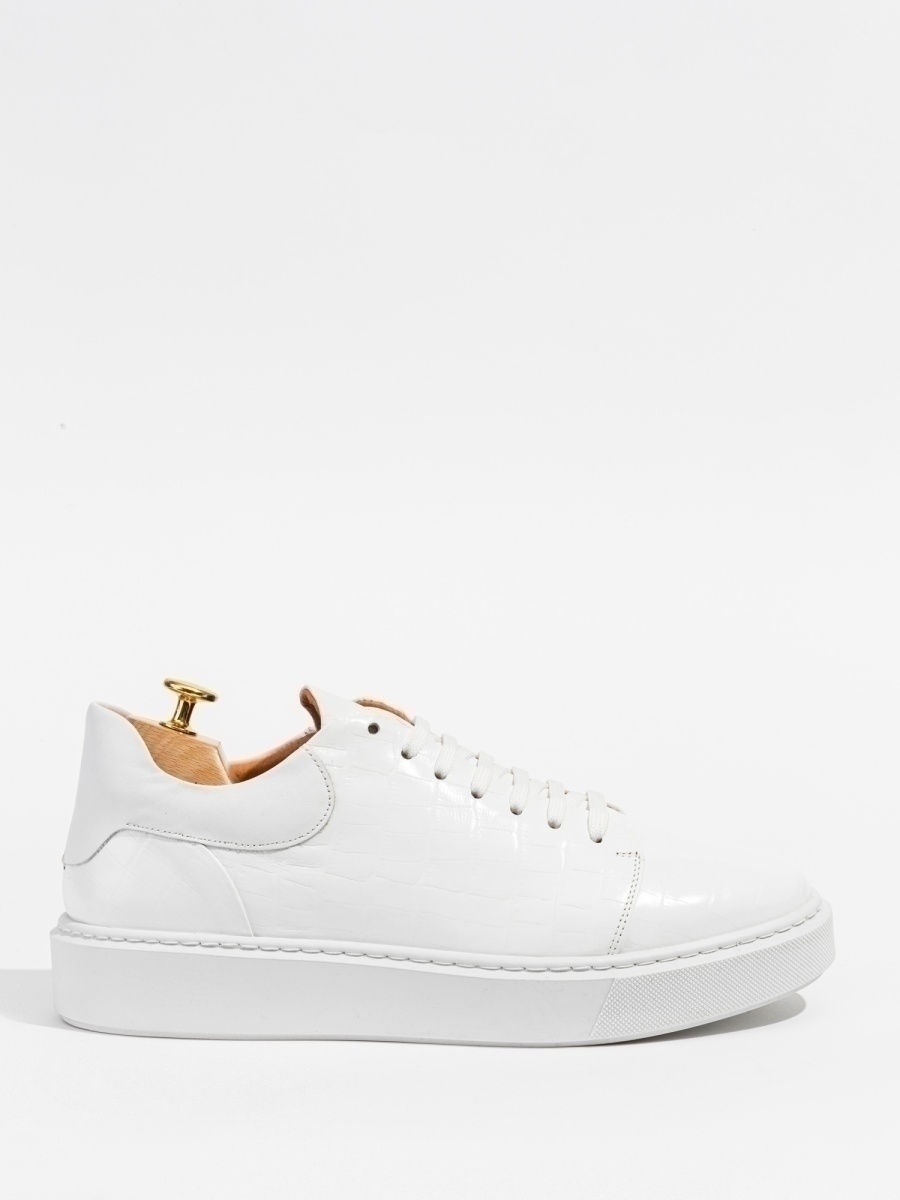 

Кеды мужские PHILIPPE ANDERS 20WHITE белые 44 RU, 20WHITE