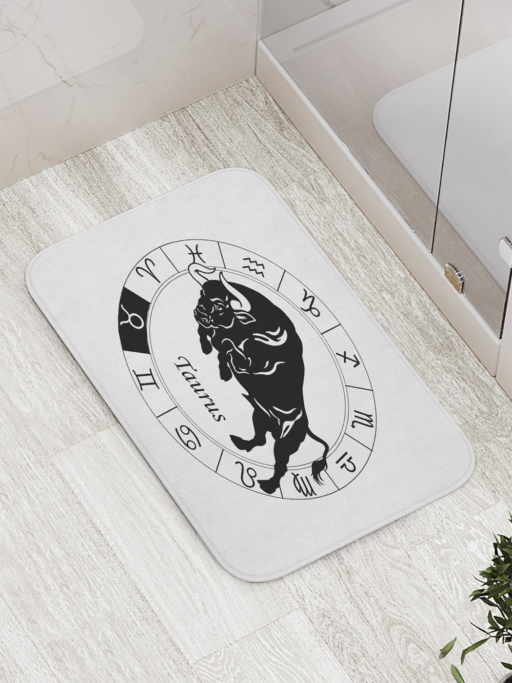 

bath_61047 Коврик противоскользящий для ванной, сауны, бассейна, 77х52 см