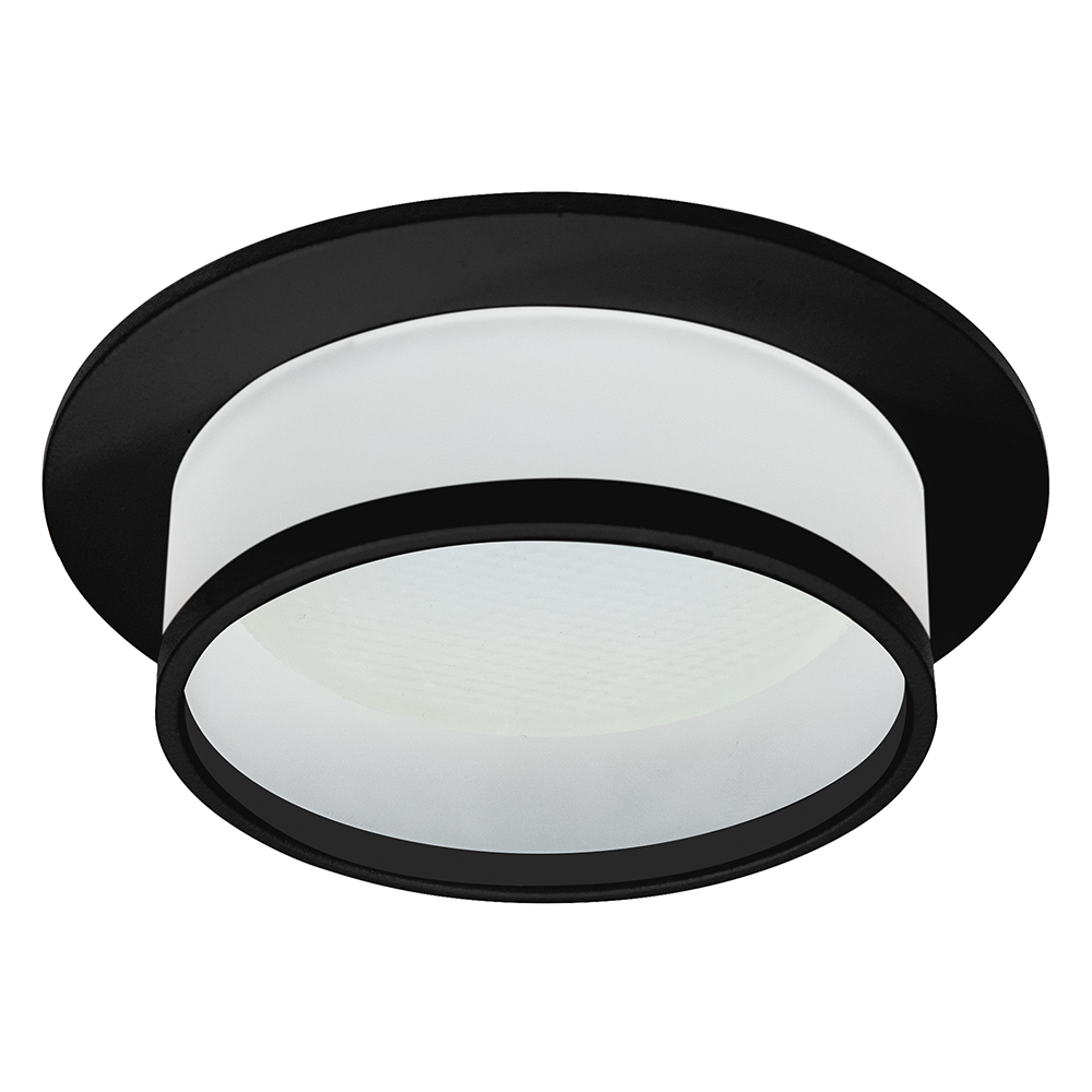 

Светильник Feron 15W 230V GX53 черный DL500