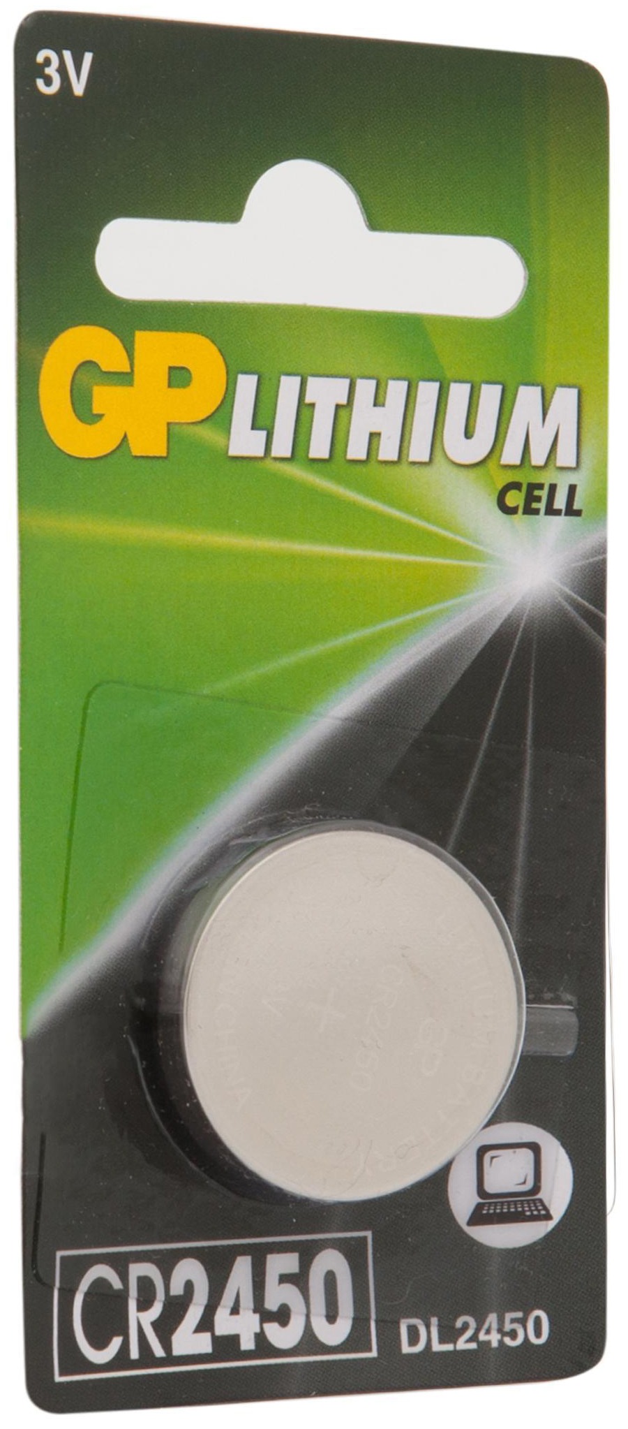 

CR2450 Батарейка GP Lithium 1 шт.