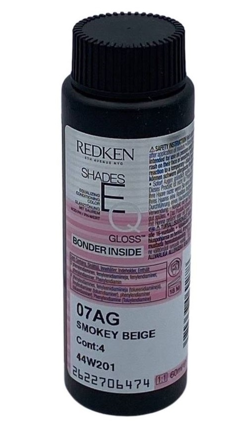 фото Краска-блеск для волос redken shades eq gloss 07ag 60 мл