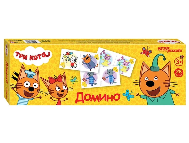 Домино Step Puzzle Три кота 4275423