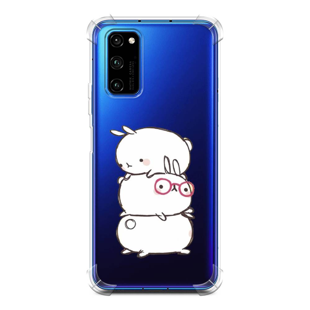 

Чехол Awog на Honor V30 Pro "Бутерброд", Розовый, 611451-1