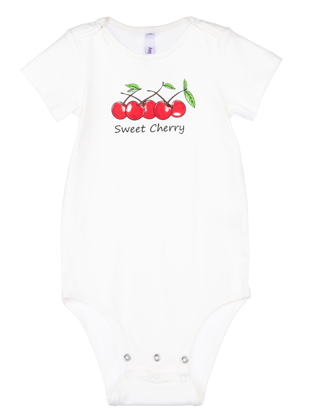 

Боди детское PlayToday Baby 12329065, белый, красный, 74, 12329065