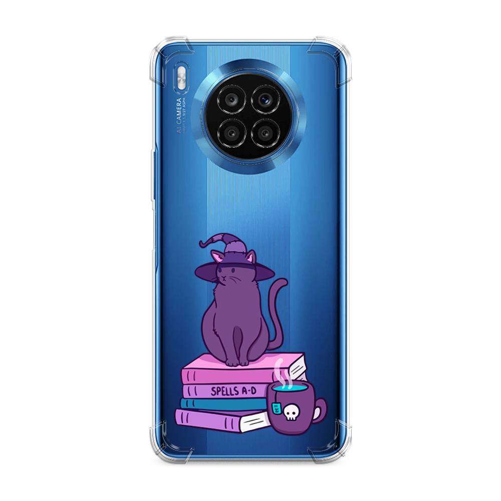 

Чехол Awog на Honor 50 Lite "Magic Cat", Розовый, 6106451-1