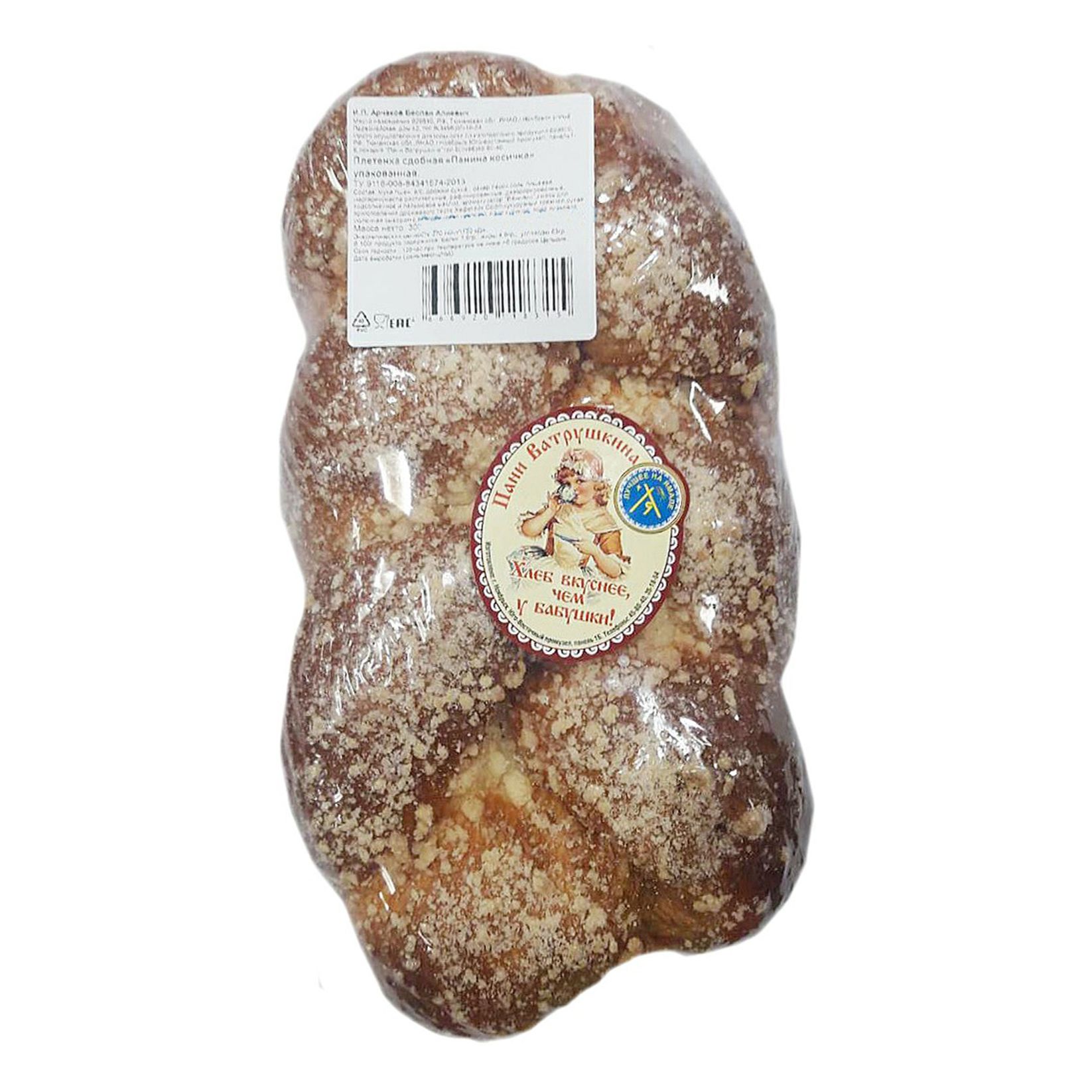

Плетенка Панина косичка сдобная 300 г