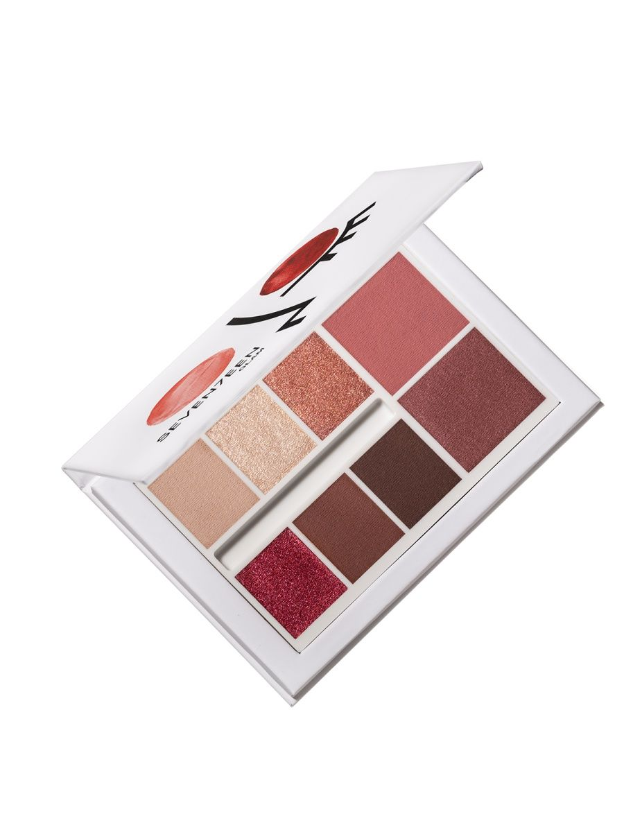 фото Палетка теней для век seventeen total look palette glam, 13 г