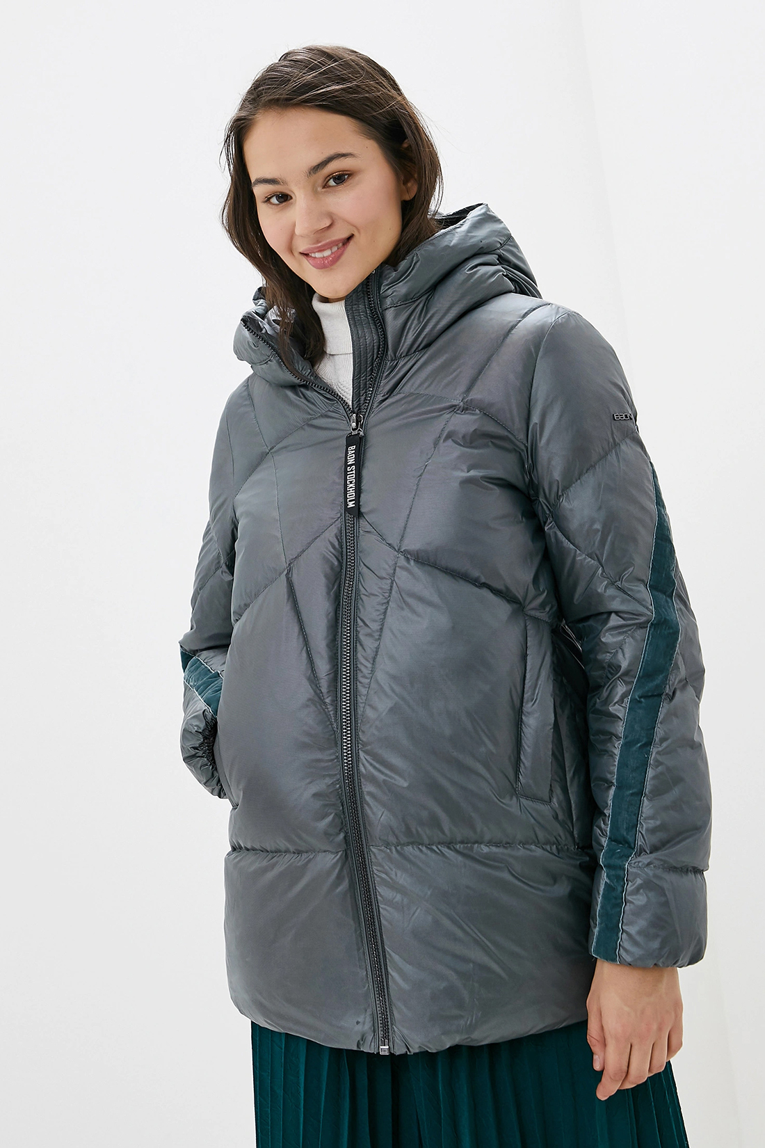 

Куртка женская Baon B009575 синяя XXL, B009575
