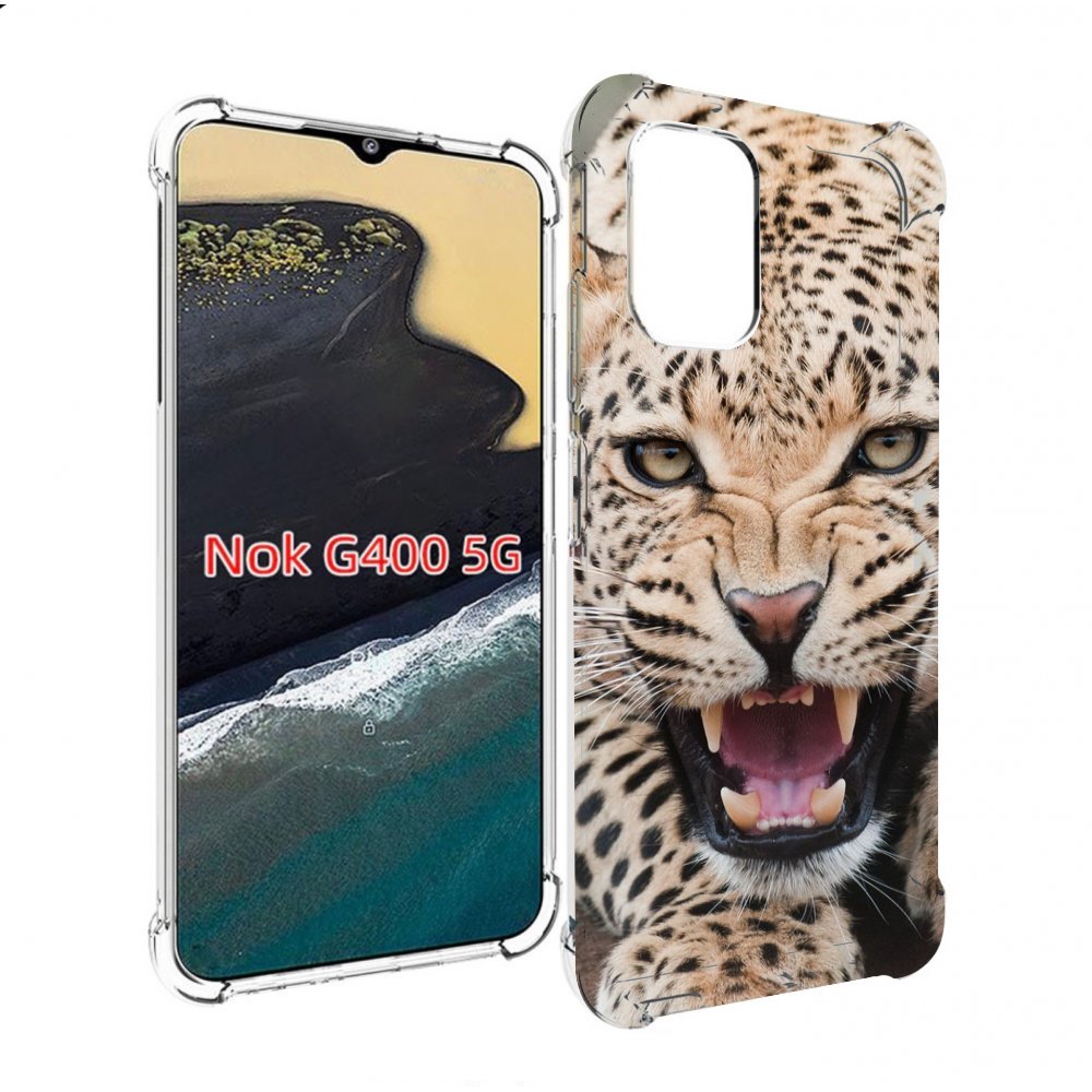 

Чехол MyPads Гепард-красивый мужской для Nokia G400 5G, Прозрачный, Tocco