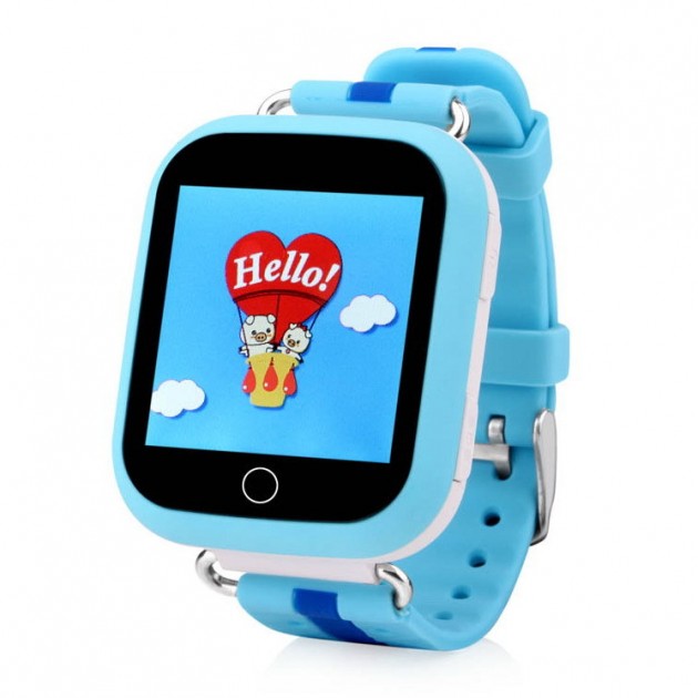 фото Детские gps часы smart baby watch gw200s, голубой nobrand